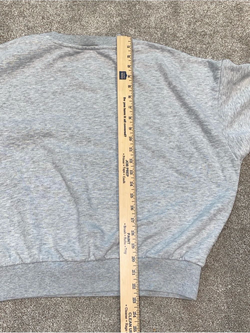 H&M UCLA Bruins Gray Sweatshirt Woman’s M Blue Letters So Cal College - Picture 6 of 7